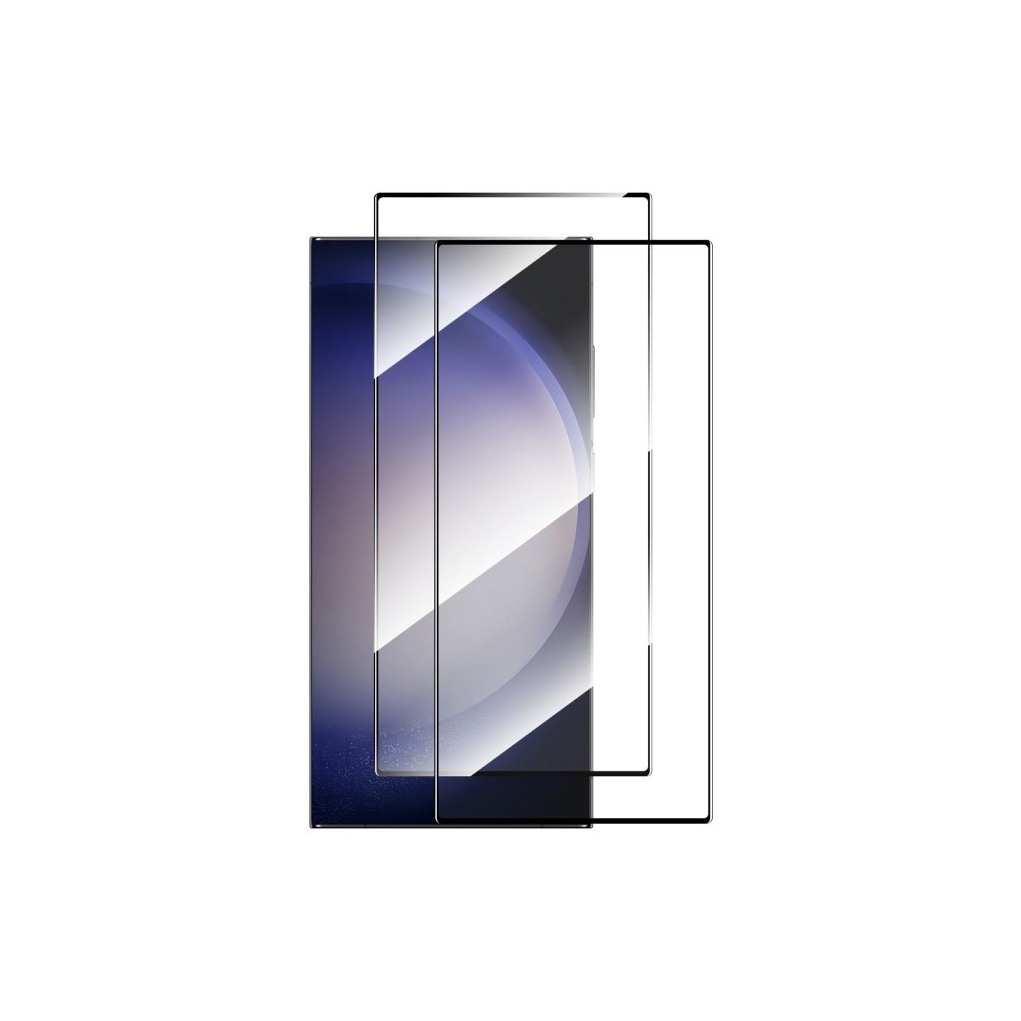 ENKAY 2stk herdet glass skjermbeskyttere til Samsung Galaxy S25 Ultra