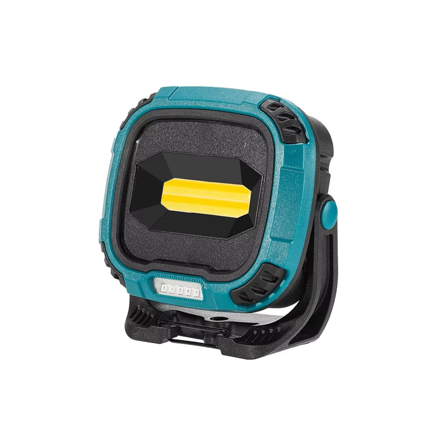 COB Magnetisk Spotlight Arbejdslys Bærbar nødlommelygte Blå