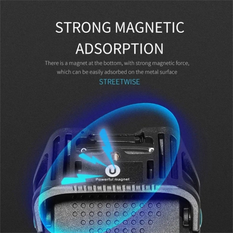 COB Magnetic Spotlight Work Light Portable Emergency Flashlight