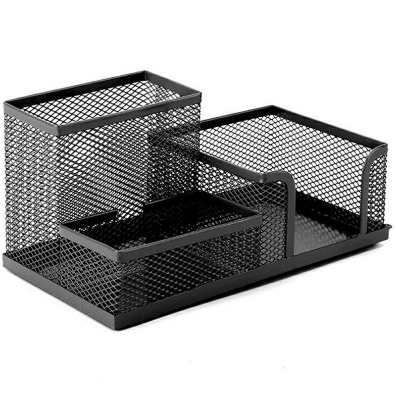 3 rom Metall skrivebord Organizer Penneholder Organizer Oppbevaringsskuff