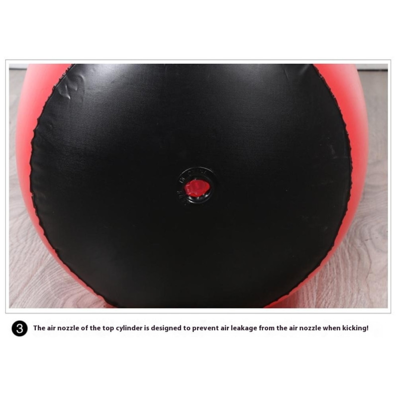 160cm Standing Boxing Pillar Inflatable Punching Bag Punching Bag Fitness Training