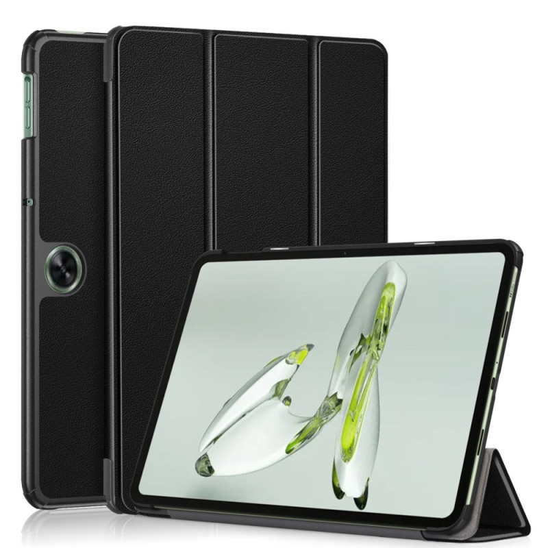 For OnePlus Pad Go Tri-fold Stand Nettbrettdeksel Tablet PU-læreretui