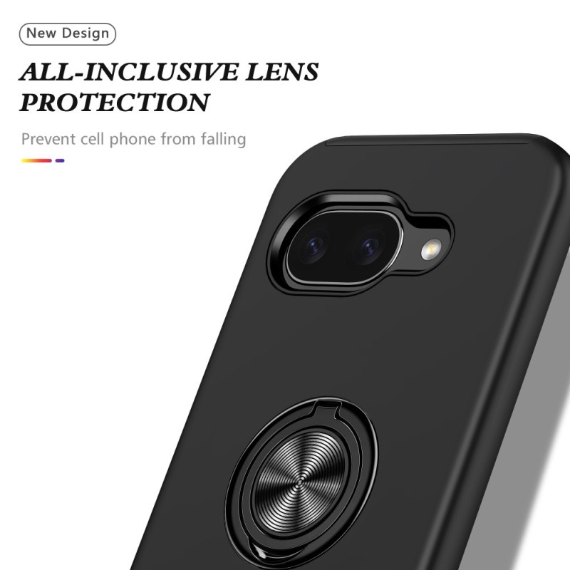 For Pixel 9A Hybrid Deksel med Fingerring