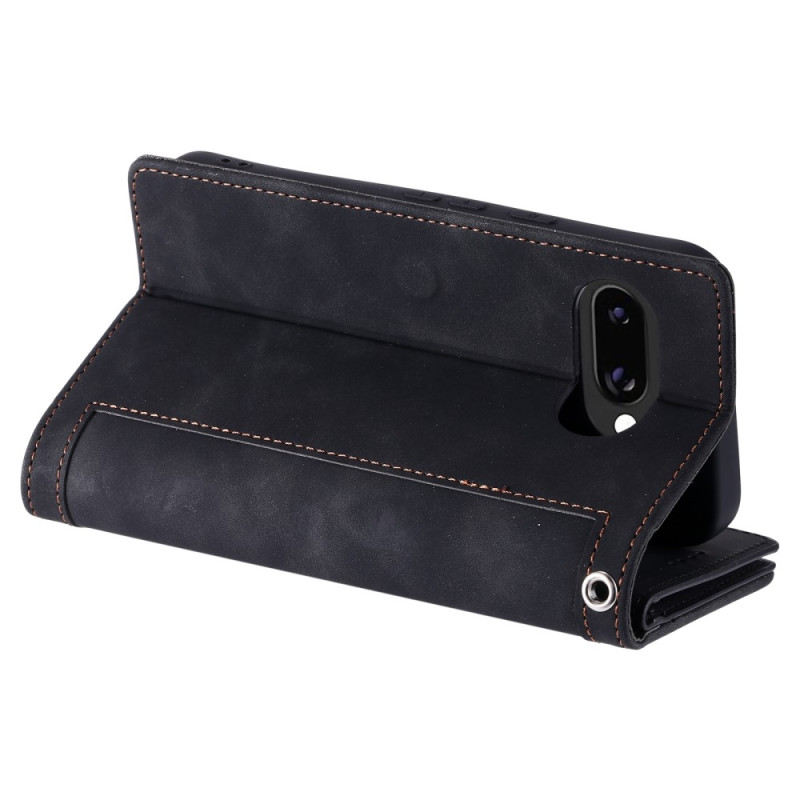 Til Google Pixel 9A Etui med Lynlåslomme og 9 Kortlommer