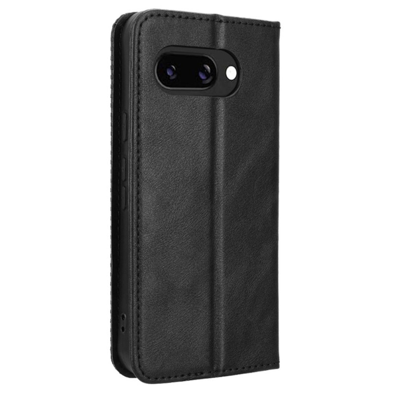 För Google Pixel 9A Plånboksfodral Exklusivt Svart