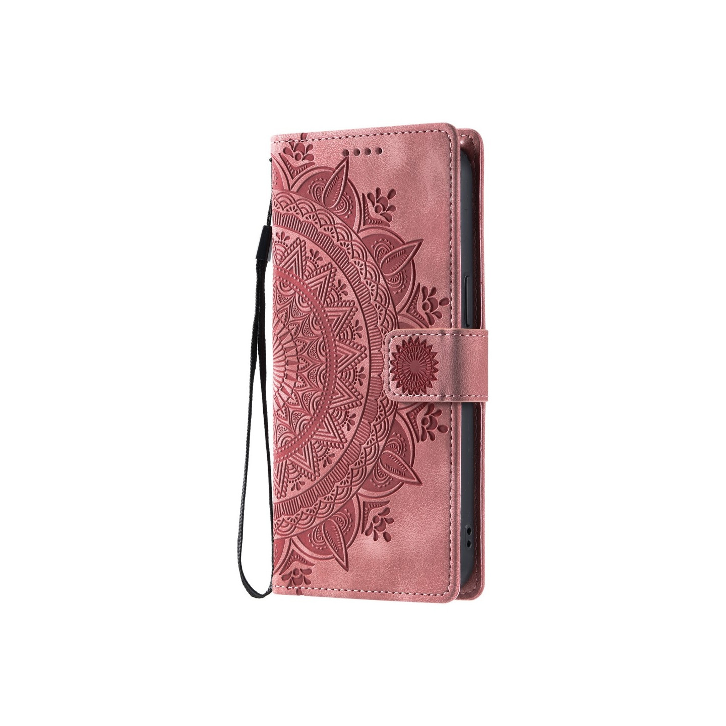 For Samsung Galaxy A26 Lommebok Deksel Shell Mandala Blomstermønster