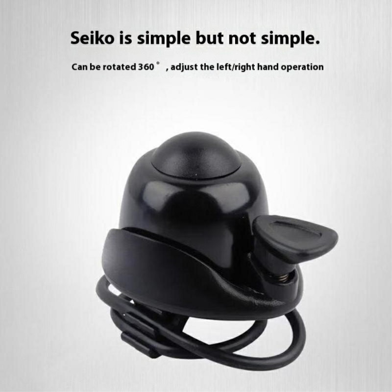 For Ninebot ES Series Bell Horn 360 graders roterbar sykkelklokke - Sølv