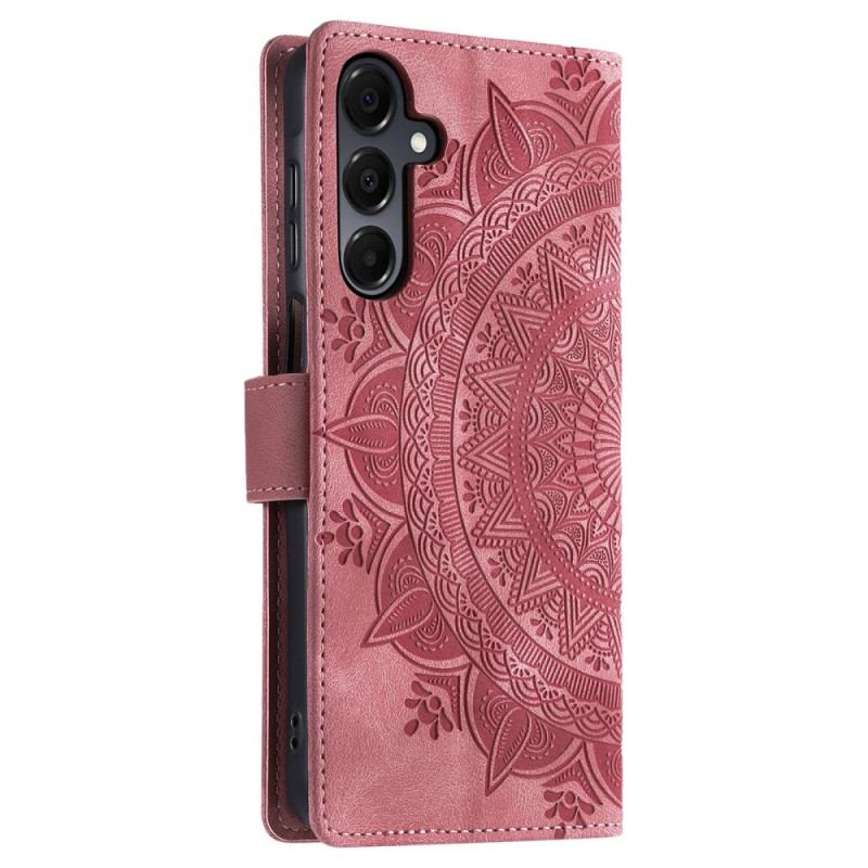 För Samsung Galaxy A26 plånboksfodral Fodral Skal Mandala blommönster