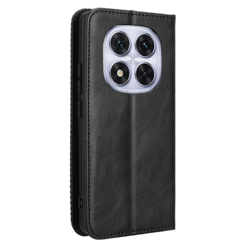 Vintage Plånboksfodral Till Xiaomi Redmi Note 14 Pro+ 5G - Svart