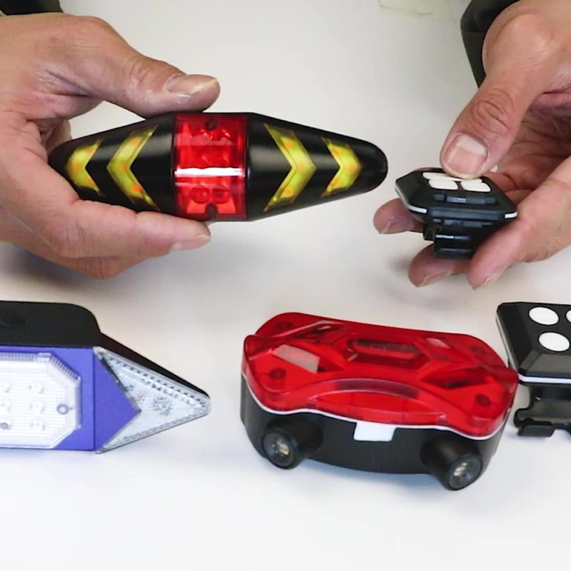 Kaukosäädin Polkupyörän Maastopyörän suuntavilkut Turvatakavalot