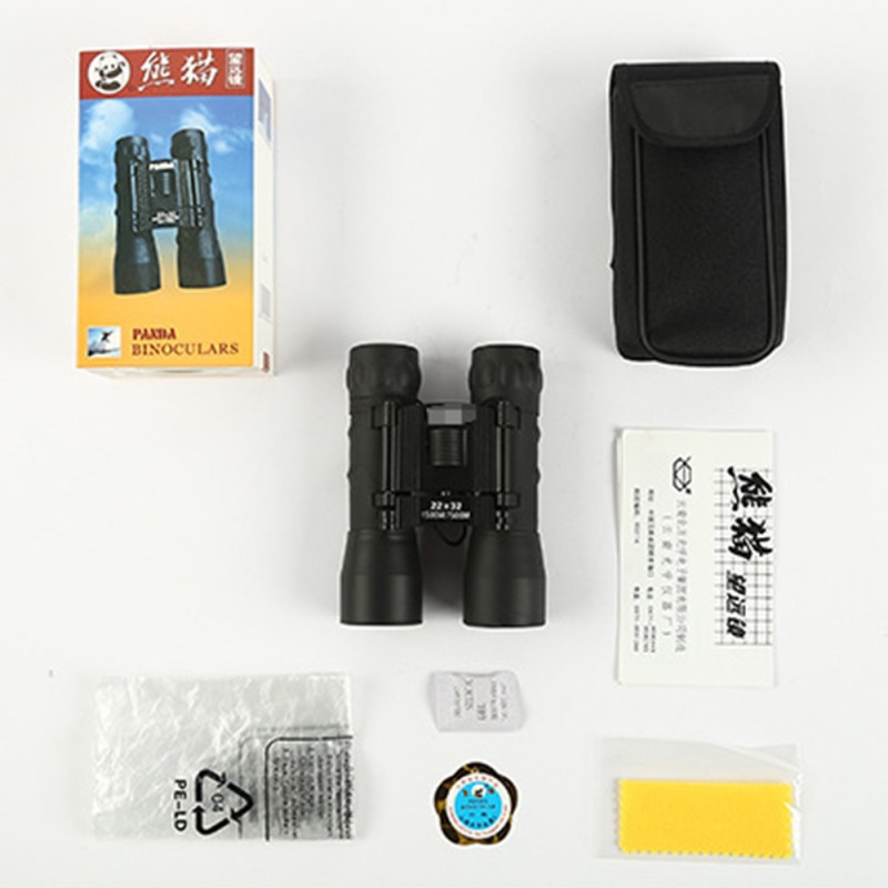 22X32 binoculars high definition optical large eyepiece outdoor telescope