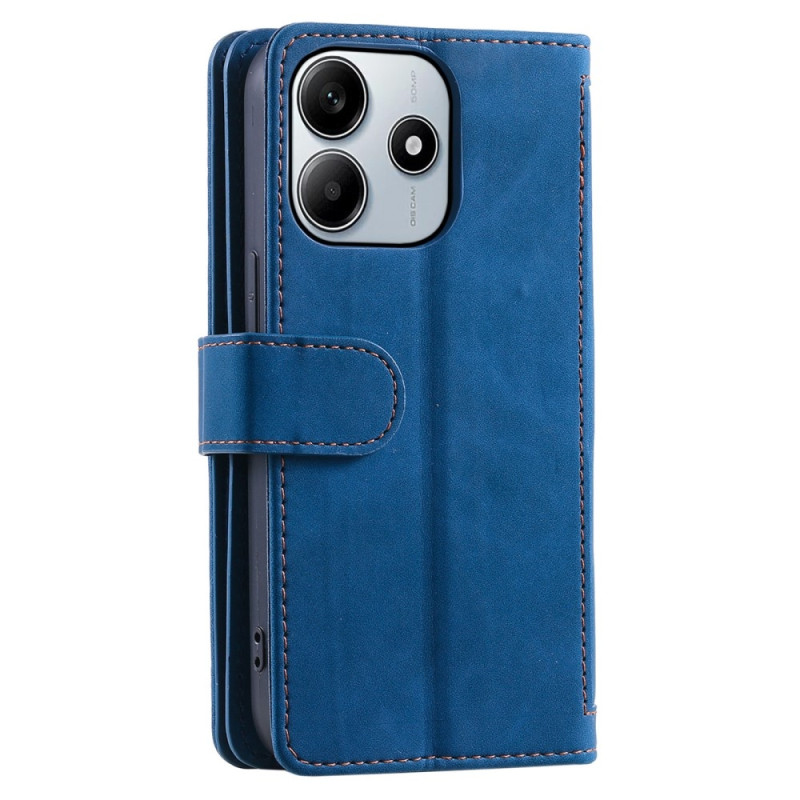 Xiaomi Redmi Note 14 4GC Kuori Vetoketjutaskulla ja 9 Korttipaikalla