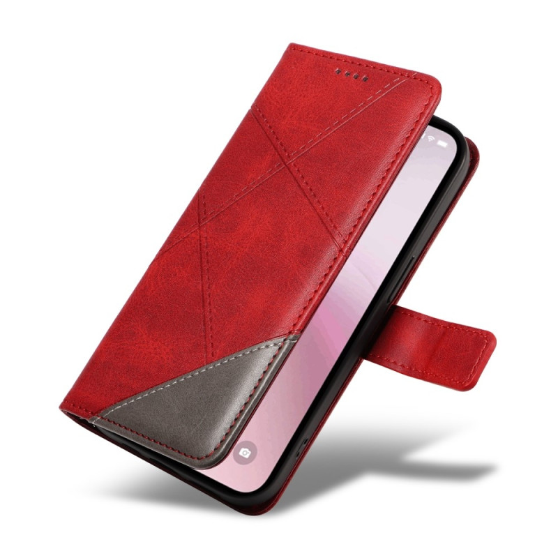Wallet Case for iPhone 16e – Geometric Line