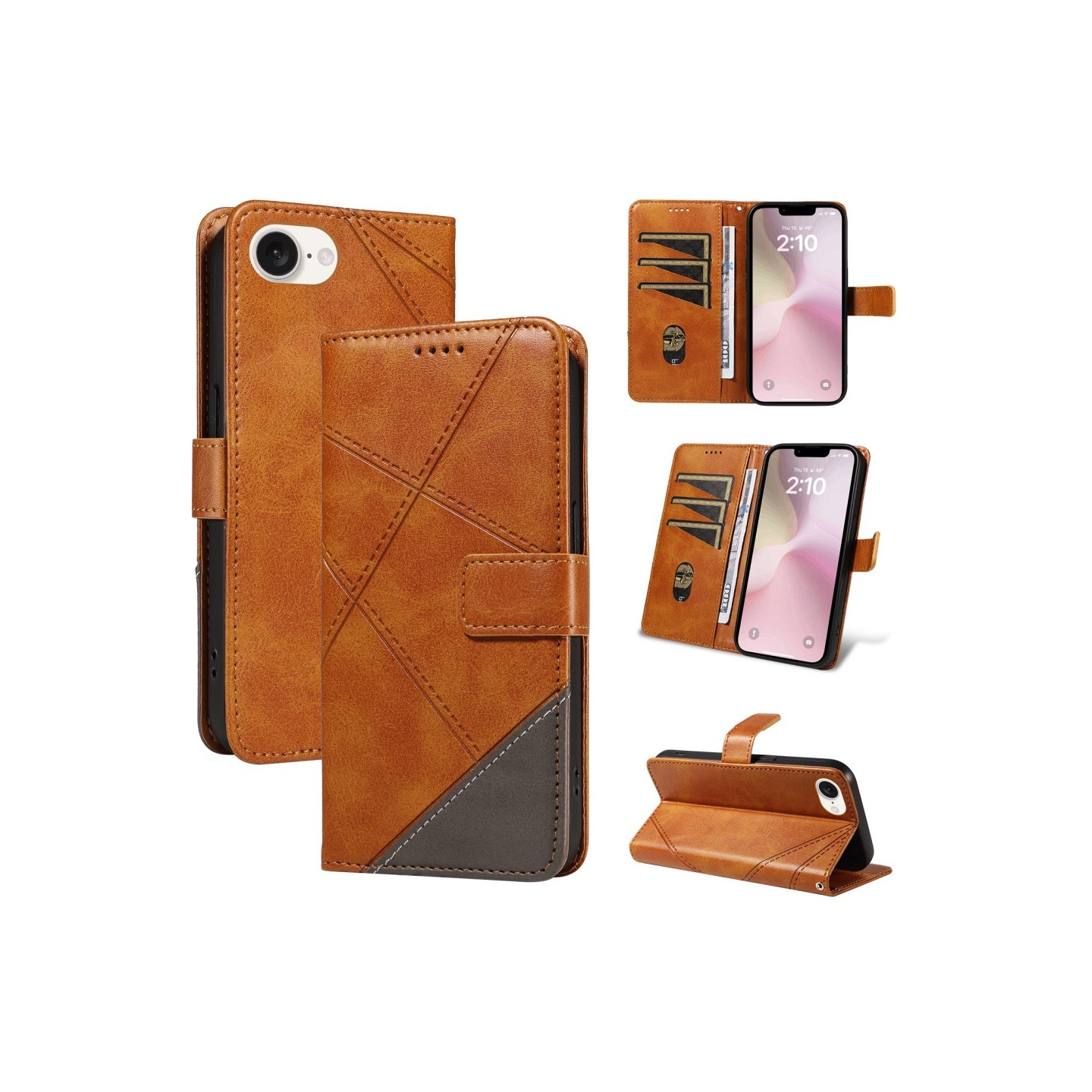 Pungcover til iPhone 16e – Geometrisk Linje