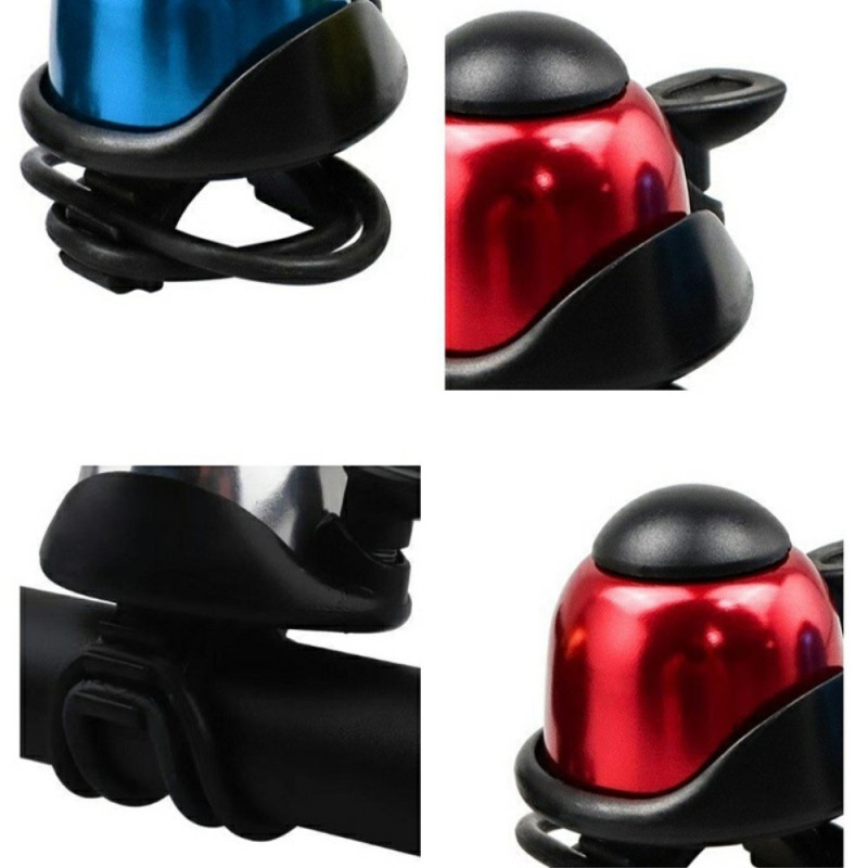 For Ninebot ES Series Bell Horn 360 Degree Rotatable Bicycle Bell - Red