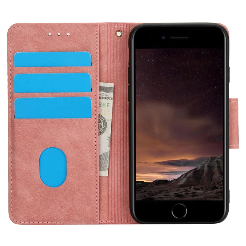 Til iPhone 16e Etui Sommerfugl Blomst Ridsefast Telefoncover