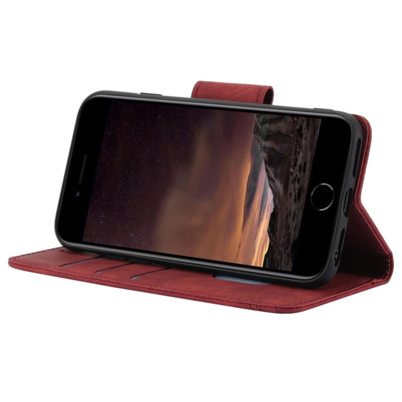 For iPhone 16e Etui Sommerfugl Blomst Ripebestandig Telefondeksel