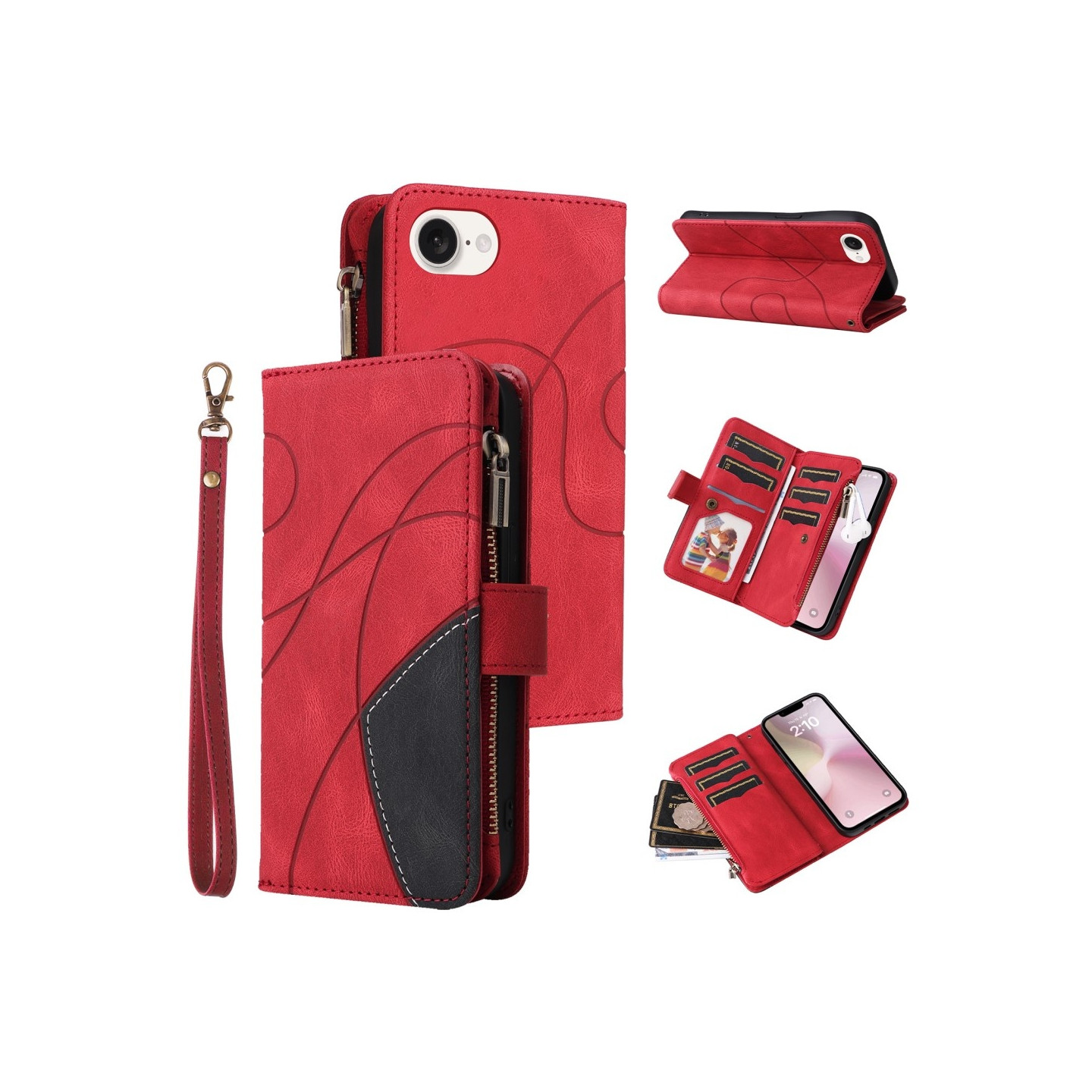 KT-monitoimisarja-5 iPhone 16e -puhelinkotelolle