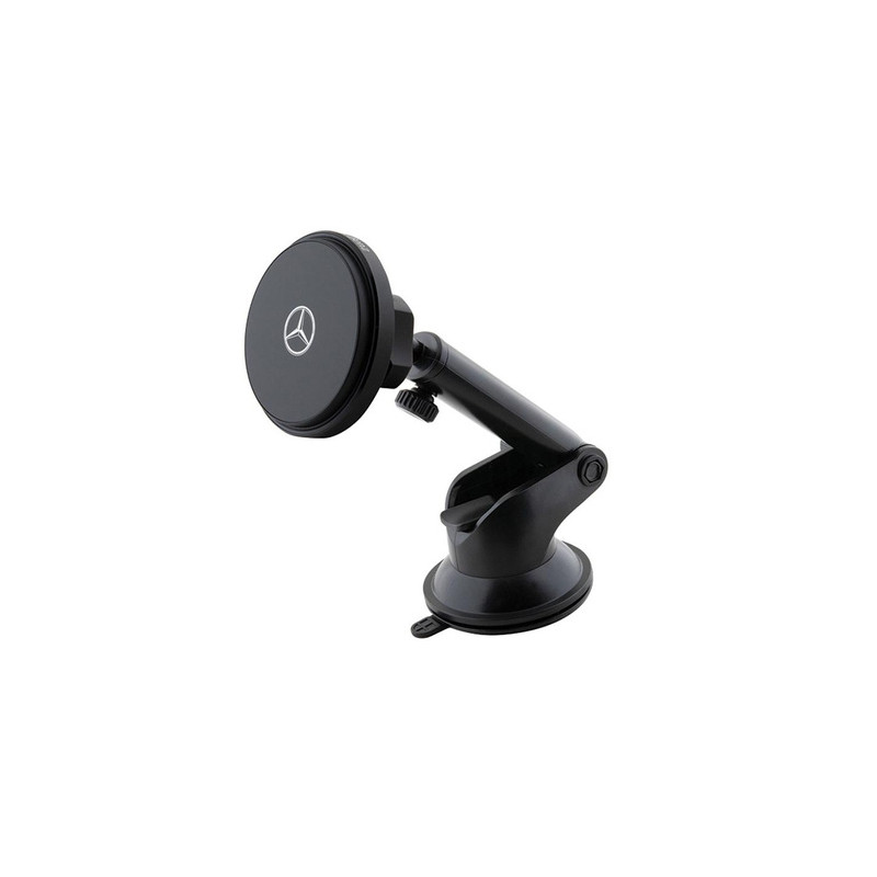 Mercedes Benz MagSafe Bilhållare Mobilhållare + Trådlös laddning 15W Svart