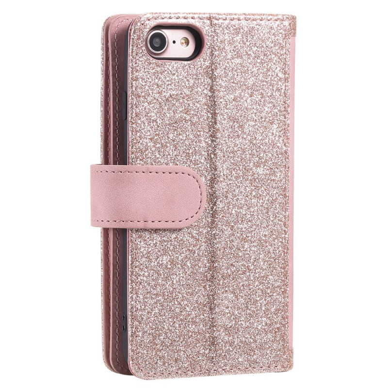 Til iPhone 16e Etui med Lynlåslomme og 9 Kortlommer