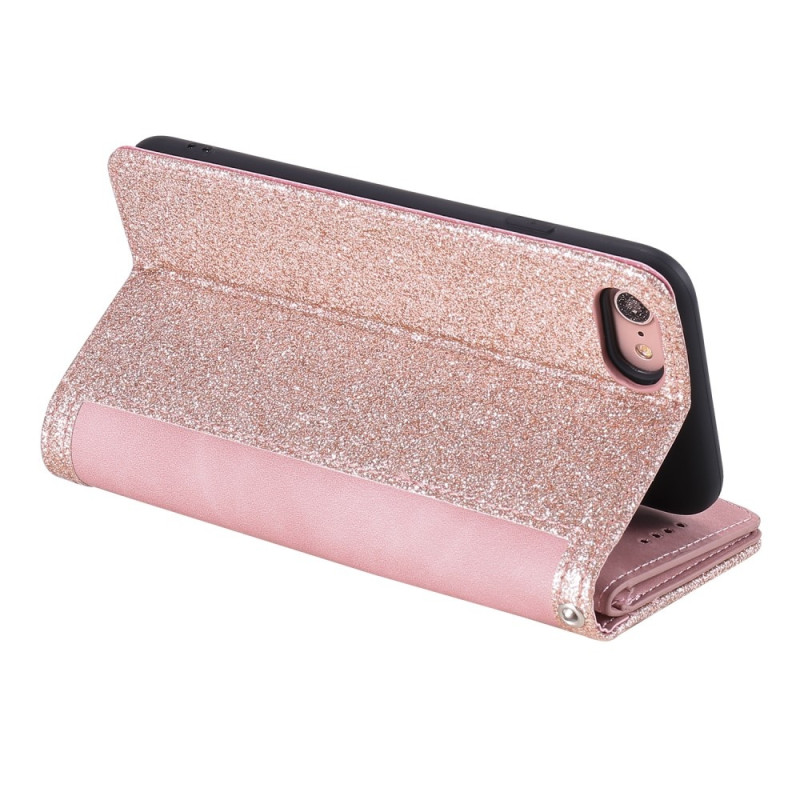 Til iPhone 16e Etui med Lynlåslomme og 9 Kortlommer