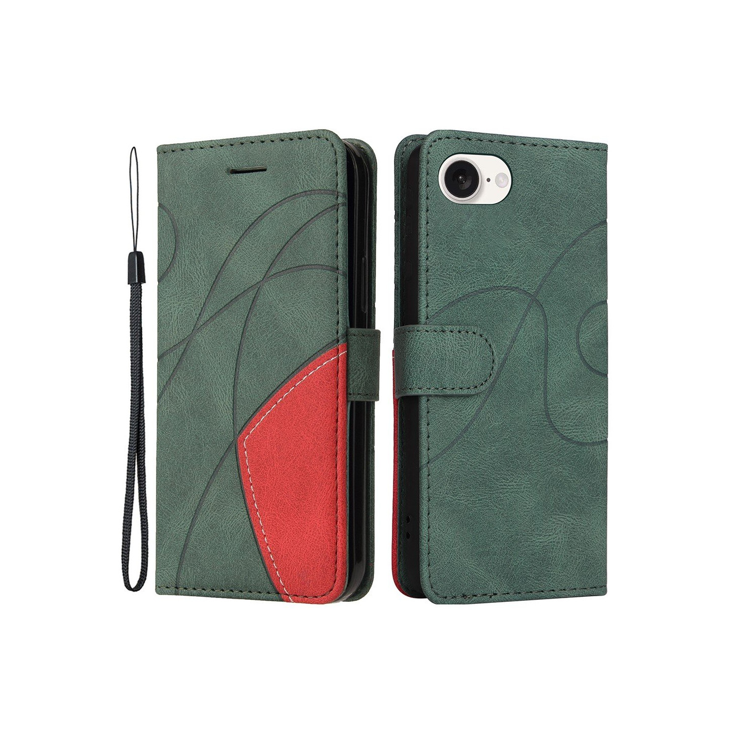KT Plånboksfodral till iPhone 16e - Grön