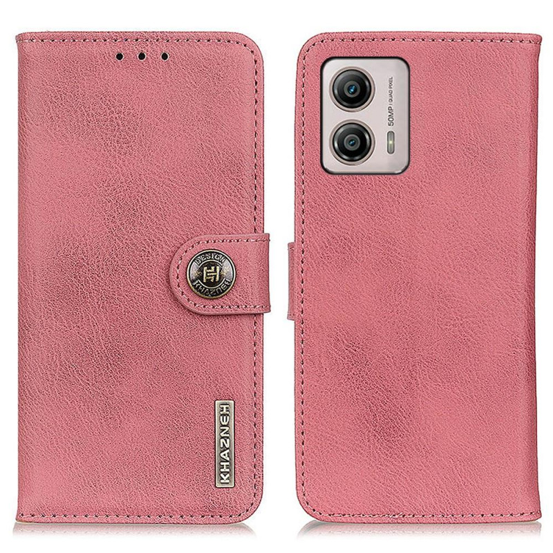 KHAZNEH Motorola Moto G53 5G Lommebok - deksel - Rosa