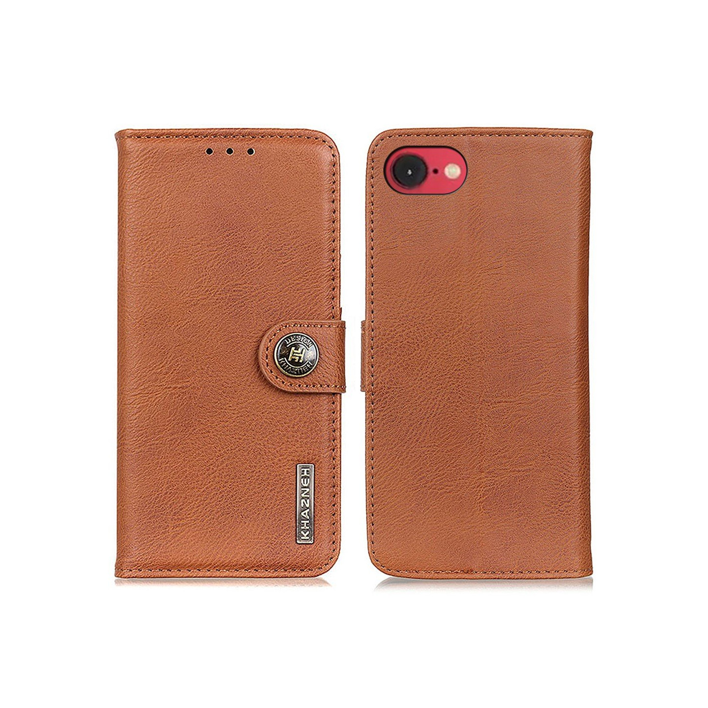 KHAZNEH For iPhone 16e Wallet Stand Case
