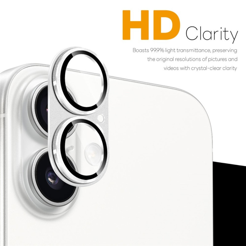 iPhone 17 varten Kameralinssin Suojus NORTHJO Matta Metalli Karkaistu Lasi