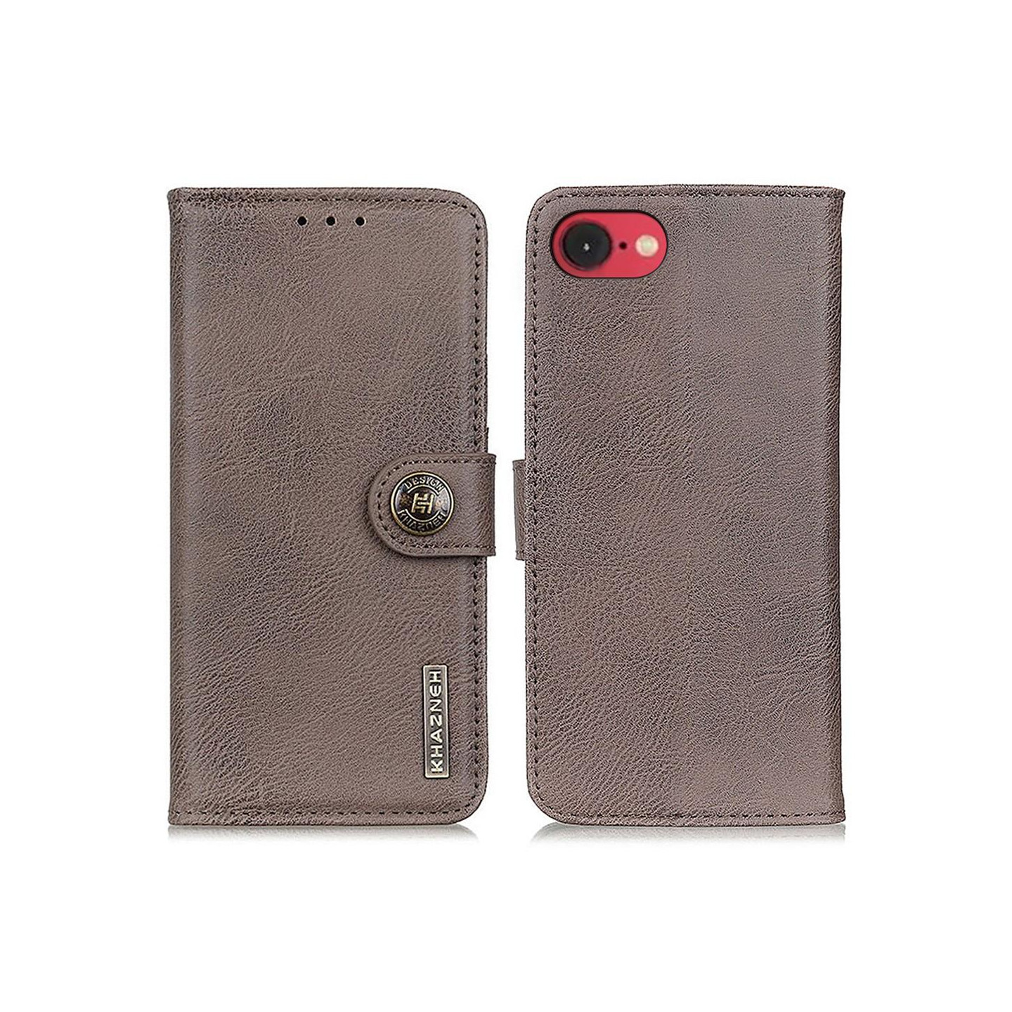 KHAZNEH For iPhone 16e Wallet Stand Case