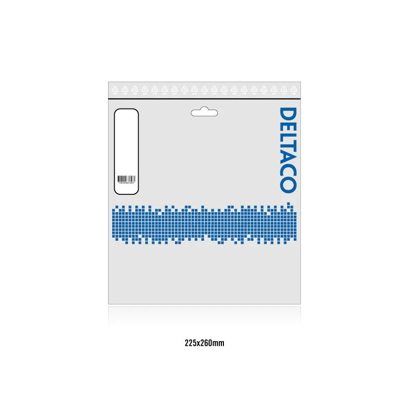 Deltaco Nettverkskabel U/UTP Cat6 patchkabel, LSZH, 10m, hvit