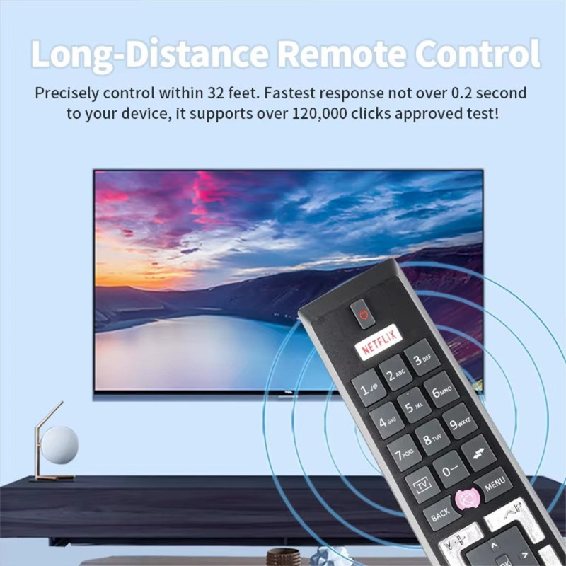 Udskiftning af fjernbetjening til RCA4995 til Tensai / Telefunken TV