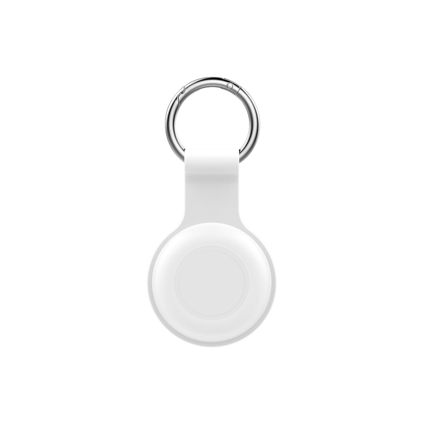 Fodral för A AirTag Bluetooth-kompatibel Tracker Protector Sleeve Anti-Lost Vit