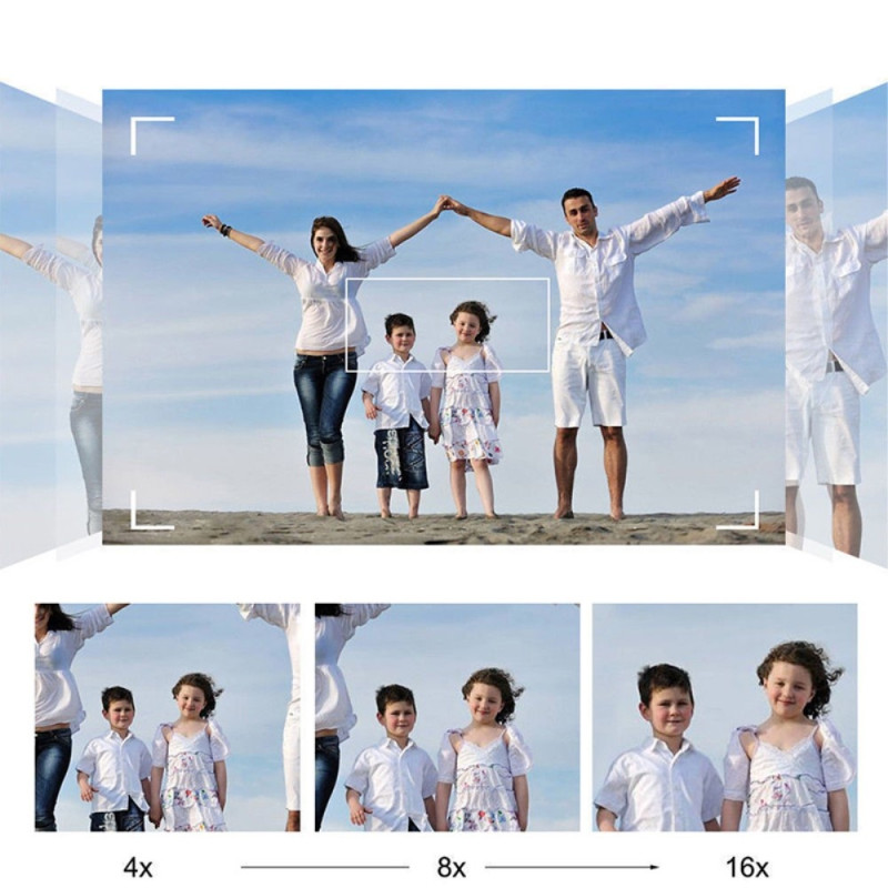 16MP HD 1080P Videokamera 16X Zoom Digitalkamera Night Vision Anti-Shake