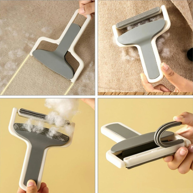 Lint Roller Brush Pet Hair Remover Cleaning Brush for Clothes/Bed/Sofa