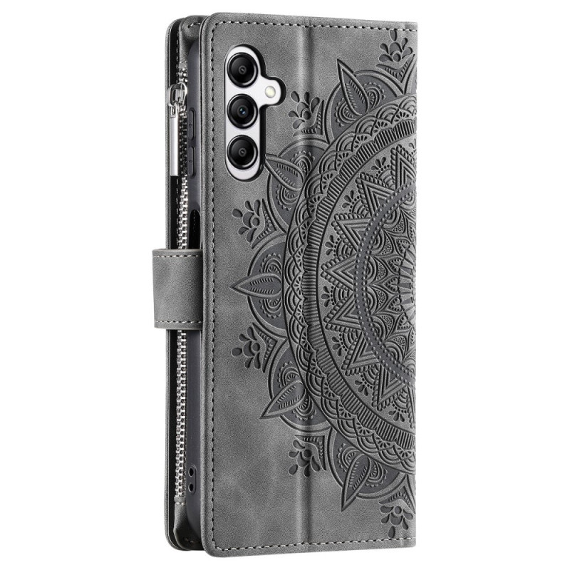 For Samsung Galaxy A26 / A16 Wallet Case Cover Shell Mandala Flower Pattern