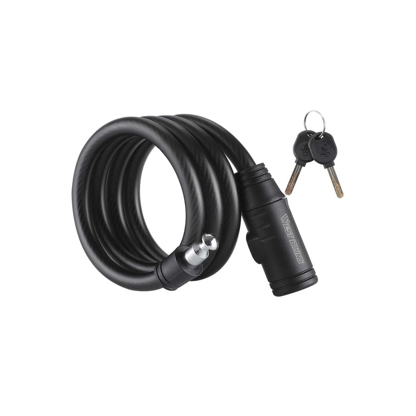 WEST BIKING Bicycle Electric Bike Moped Steel Lock Bicycle Lock Chain Lock Anti-Theft MTB