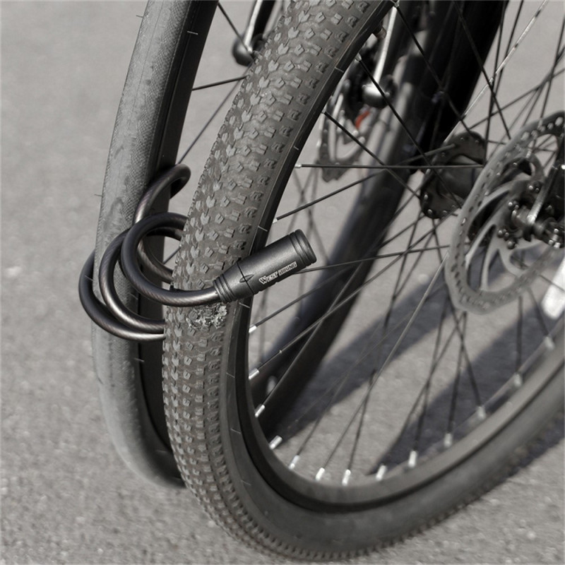 WEST BIKING Polkupyörä Sähköpyörä Mopo Teräslukko Polkupyörän lukko Ketjulukko Varkaudenesto MTB