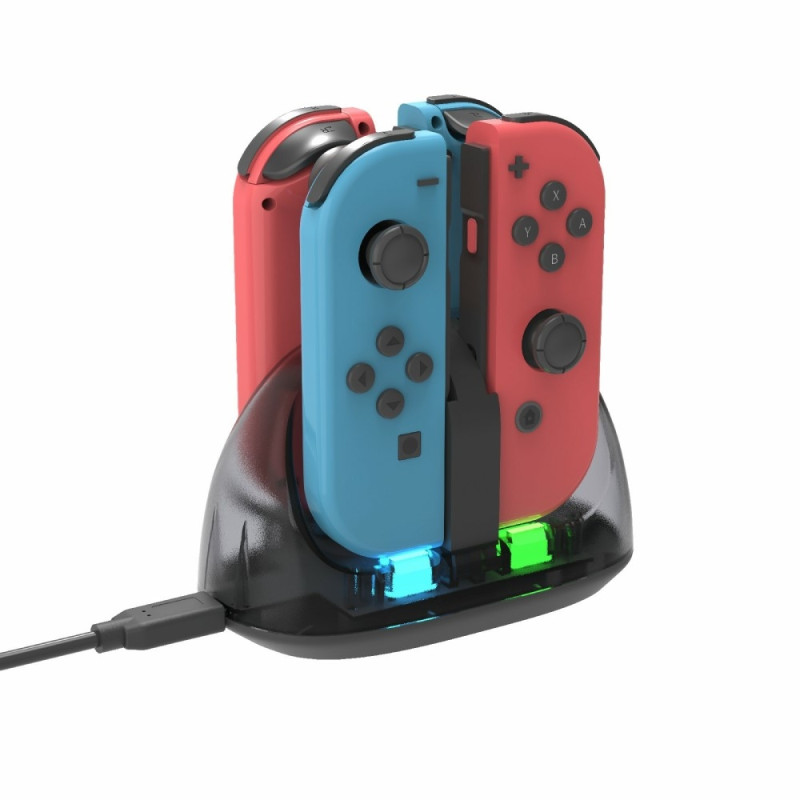 Lader for kontroller kompatibel med Nintendo Switch Joy-Con Ladestasjon