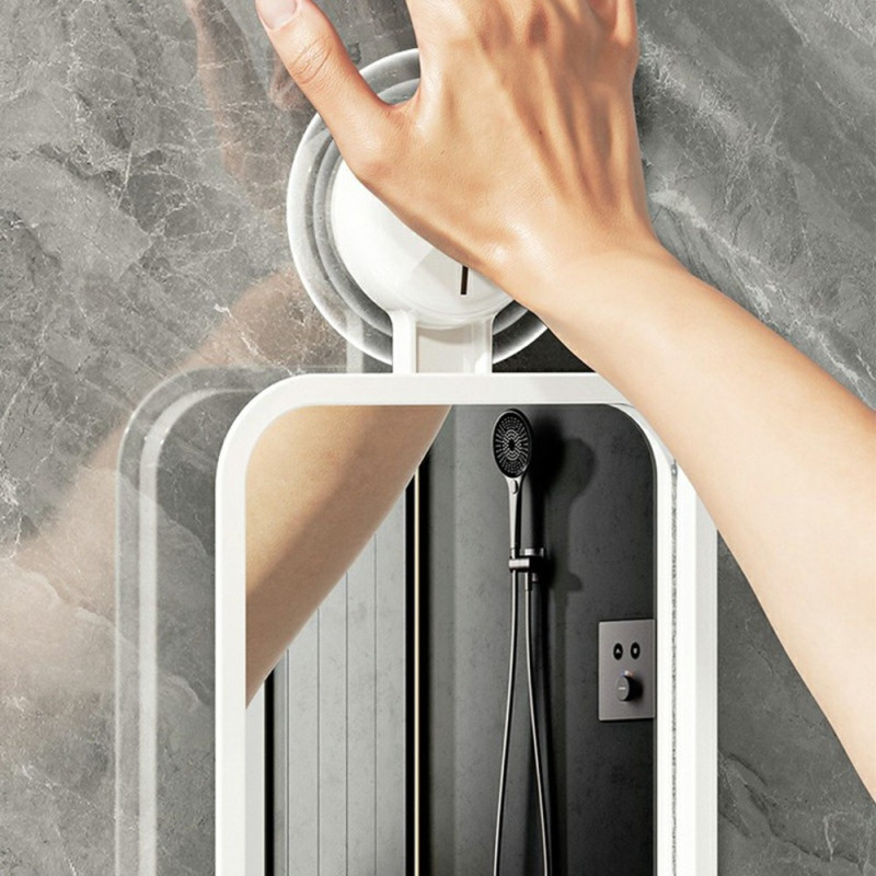 Vahva imukuppi seinään kiinnitettävä peili, turhamaisuuspeili