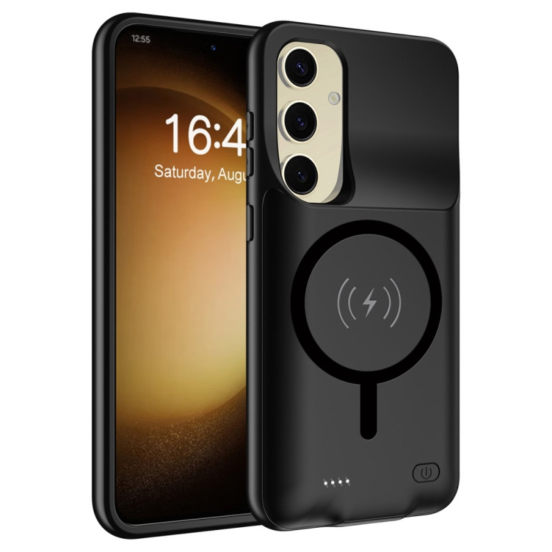 Til Samsung Galaxy S25+ (Plus) Opladningsetui Shell 10000mAh batteri kompatibel MagSafe