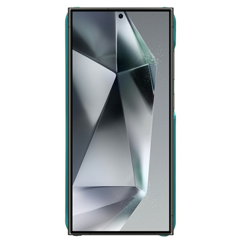 Til Samsung Galaxy S25 Ultra  KSQ PU-læderbelagt skal hårdt etui