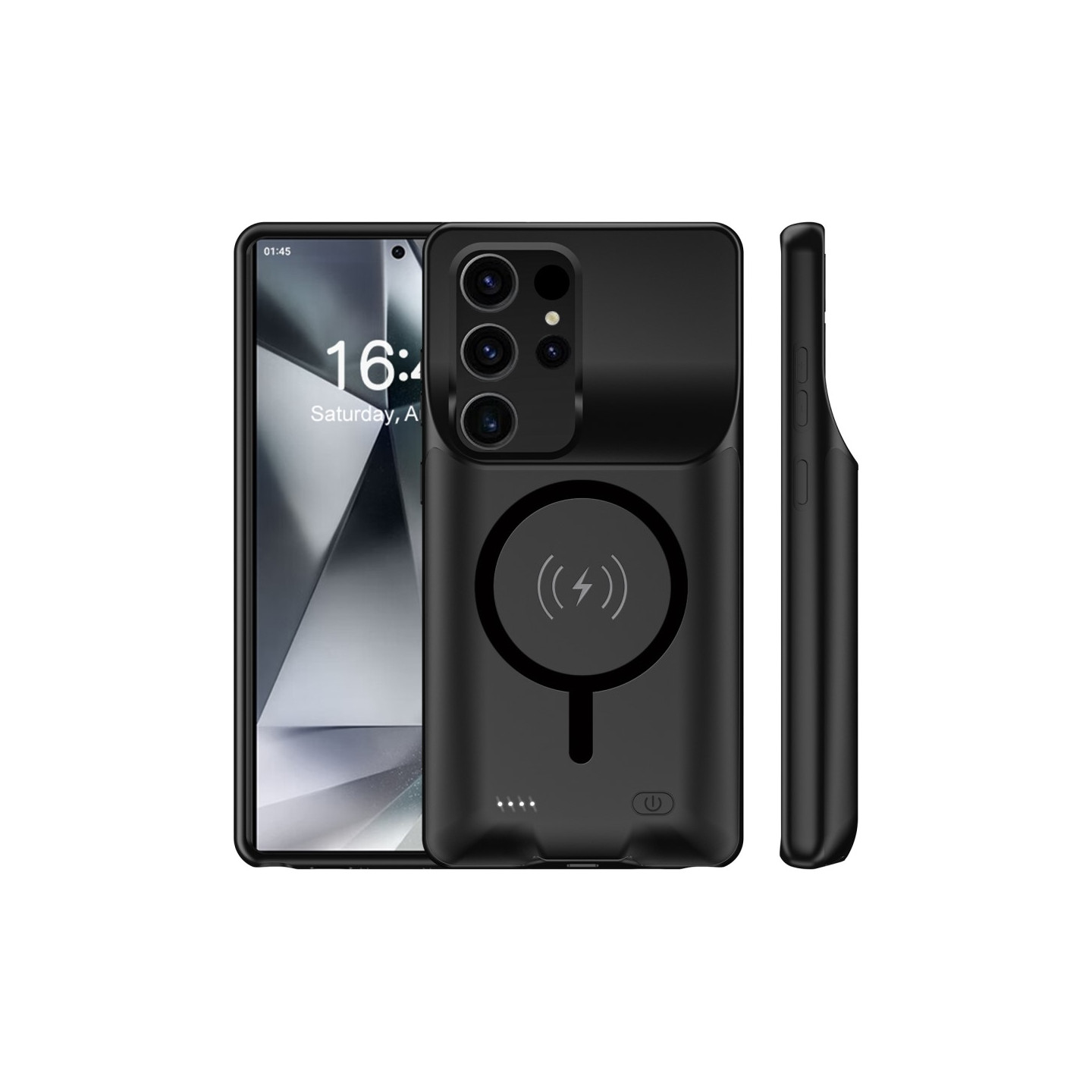 For Samsung Galaxy S25 Ultra Charging Case Cover 10000mAh Battery Compatible MagSafe