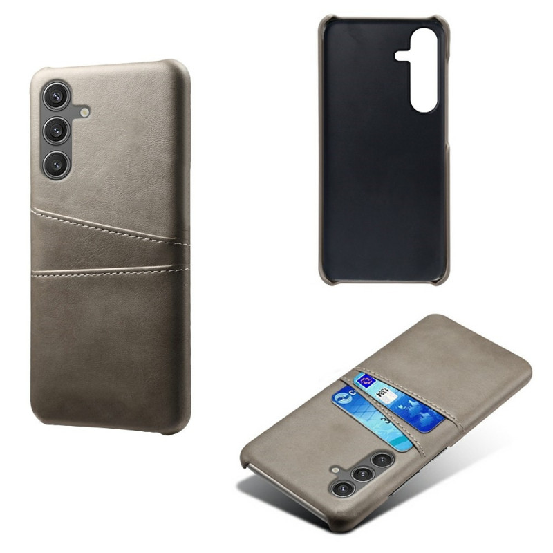 Samsung Galaxy S25 KSQ Pu-Leather Coated Shell Hard Case
