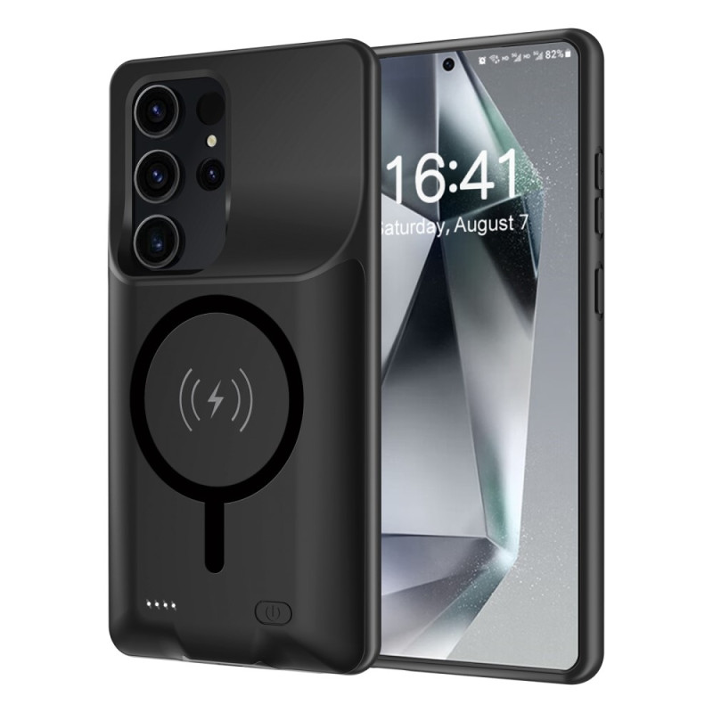 For Samsung Galaxy S25 Ultra Charging Case Cover 10000mAh Battery Compatible MagSafe