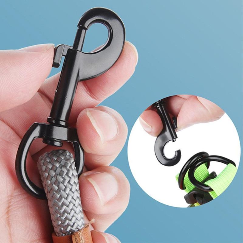 DUOMM Nylon Dog Leash Handle Pet Traction Rope for Dog