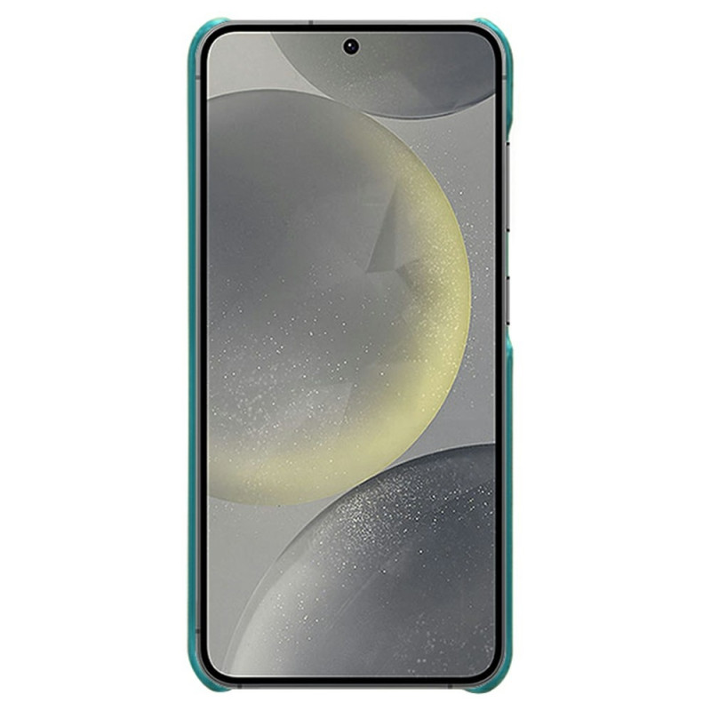 Samsung Galaxy S25 KSQ Pu-Leather Coated Shell Hard Case