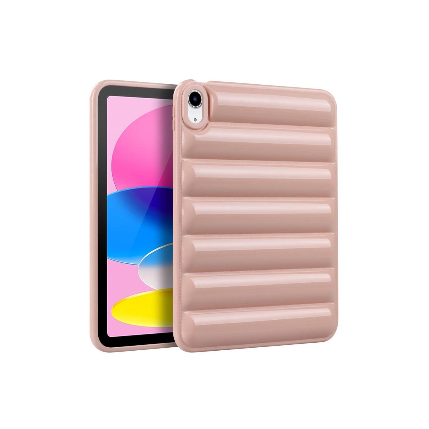 For iPad 10.9 (2022) Candy Color TPU Cover