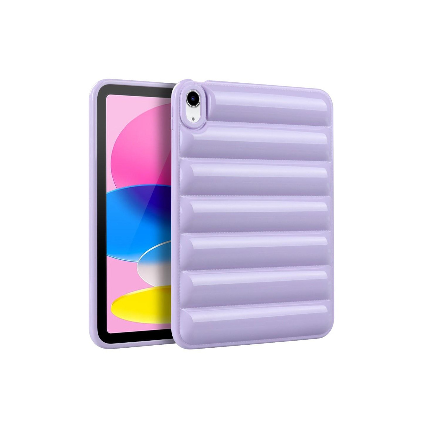 For iPad 10.9 (2022) Candy Color TPU Cover