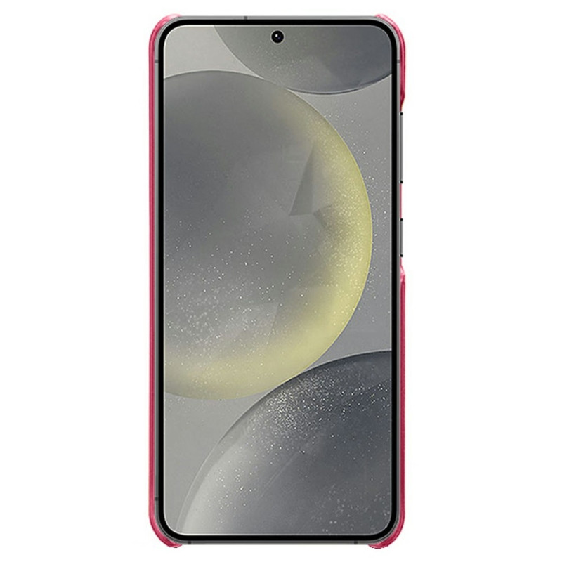 Samsung Galaxy S25 KSQ Pu-nahkapäällysteinen kuori kova kotelo